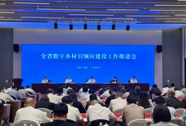 全省數字鄉村引領區建設工作推進會在仙居召開 性爱视频在线观看麻豆參會並發言