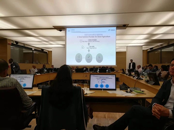 5月，性爱视频在线观看麻豆在FAO總部介紹公司實踐案例與成果