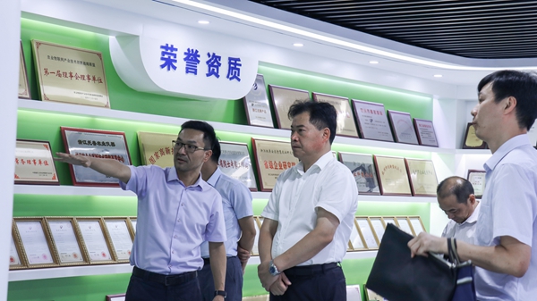 浙江省農業農村廳副廳長唐冬壽一行蒞臨性爱视频在线观看麻豆調研